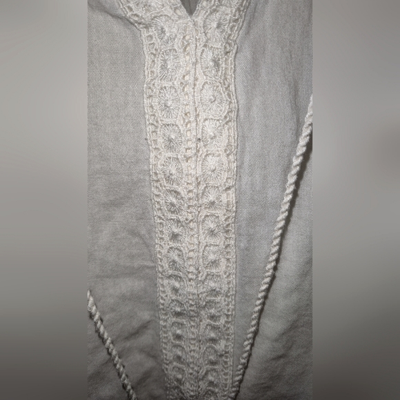 XXL Cream Colored Old Navy Boho Top - Picture 4 of 5